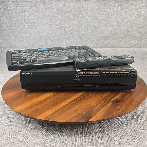 Vintage Sony INT-W250  Internet‎ Terminal WebTV  w/ Keyboard No Cords Untested - Picture 2 of 13